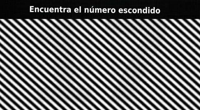 Reto visual avanzado: Tienes 10 segundos para encontrar el número escondido
