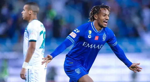 André Carrillo en Al-Hilal André Carrillo en Al-Hilal
