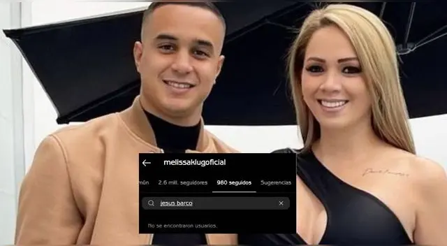 Melissa Klug eliminó de todas las redes a Jesús Barco: ¿Terminaron la relación?