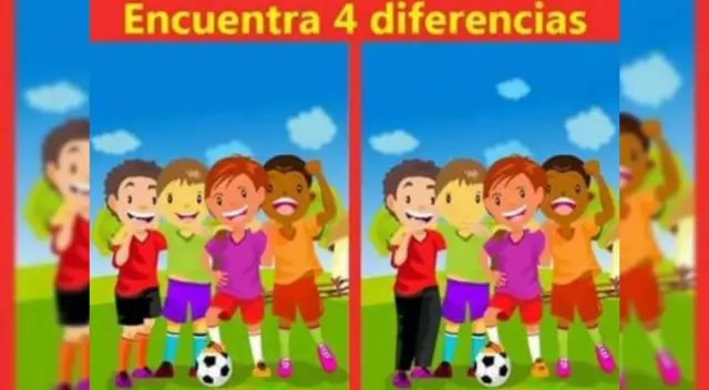 Reto visual nivel EXTREMO: encuentra las 4 diferencias en 20 segundos