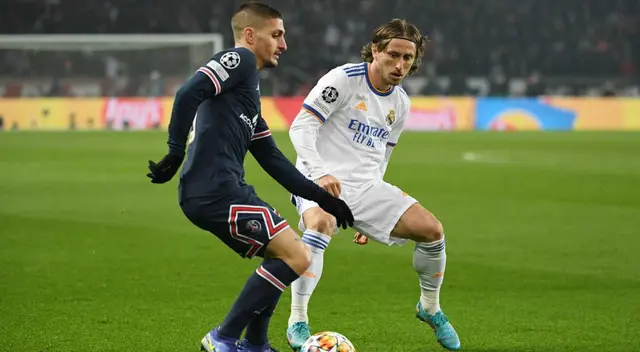 PSG y Real Madrid juegan en el Parque de los Príncipes por Champions