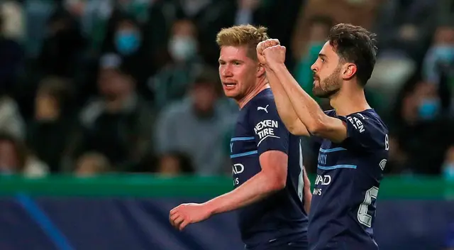 Manchester City ganó, goleó y gustó en Lisboa por Champions League