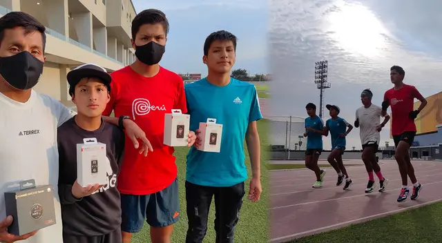 Deportistas recibieron relojes inteligentes para controlar sus entrenamientos