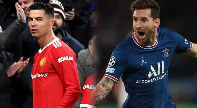 Cristiano Ronaldo y Lionel Messi