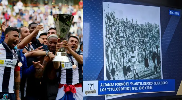 GOL PERÚ reconoce que Alianza tiene 25 títulos