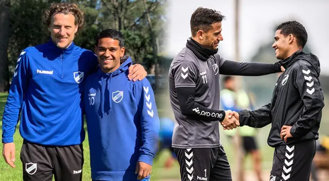Cristian Techera fue dirigido por Diego Forlán en Atenas San Carlos de la 'B' de Uruguay.