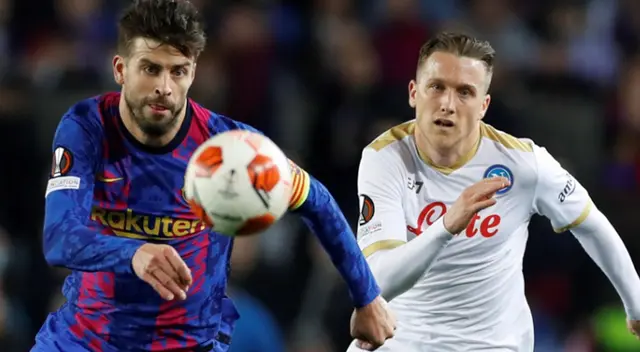 Piqué se ilusiona con el título de la Europa League Piqué se ilusiona con el título de la Europa League