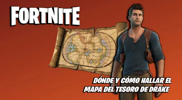 Fortnite: dónde y cómo hallar el mapa del tesoro de Drake