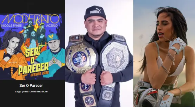 El tema de Aczino y Nicole Favre contará con la colaboración de Moderatto. El tema de Aczino y Nicole Favre contará con la colaboración de Moderatto.