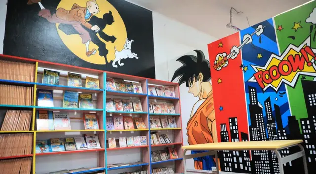 El ingreso a 'La Comicteca' es totalmente gratuito.