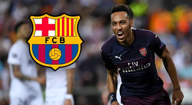 Aubameyang en busca del triunfo en Barcelona vs Valencia Aubameyang en busca del triunfo en Barcelona vs Valencia