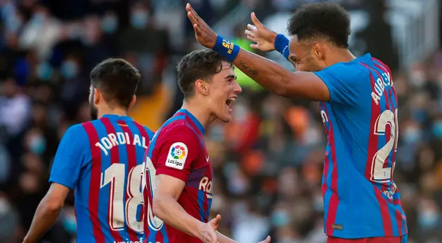 Barcelona celebró en Mestalla ante Valencia por LaLiga