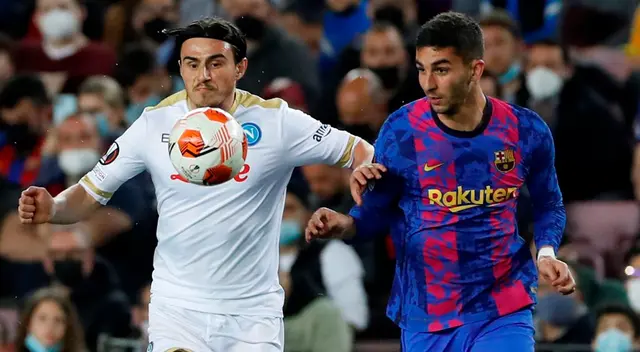 Napoli y Barcelona igualaron en el duelo de ida por 1-1 Napoli y Barcelona igualaron en el duelo de ida por 1-1