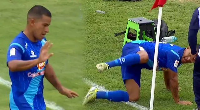 Marcio Valverde realizó una curiosa celebración tras gol ante Cantolao