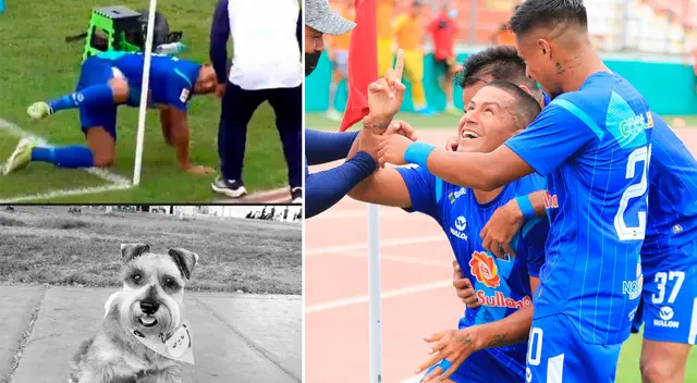 Marcio Valverde le dedicó gol a su perrito fallecido Marcio Valverde le dedicó gol a su perrito fallecido