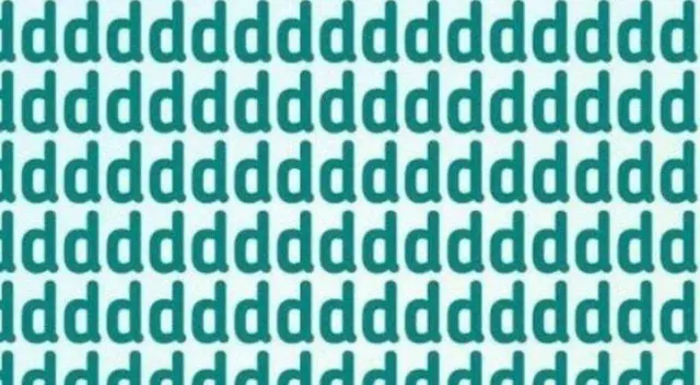 ¿Logras ver la letra 'B'? Intenta resolver este reto visual en 10 segundos