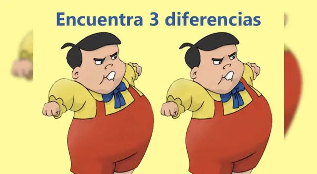 Acertijo visual EXTREMO: ¿Puedes encontrar las 3 diferencia de Ñoño?