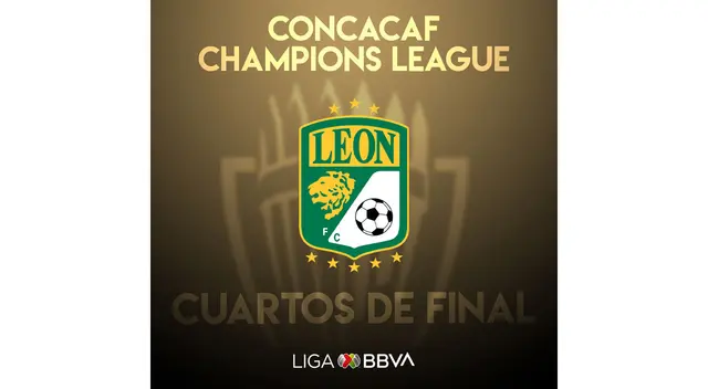  León clasificó a cuartos de final de la Concachampions. (Foto: León)   