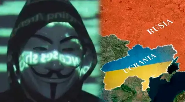 Anonymous atacó páginas aliadas del gobierno ruso.
