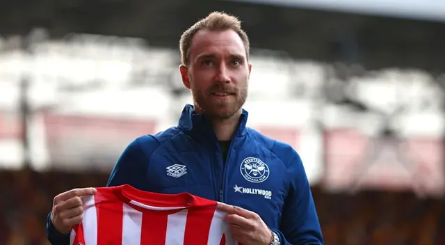 Christian Eriksen debutará este fin de semana con el Brentford