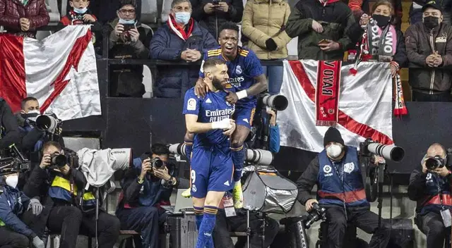 Karim Benzema anotó en el triunfo del Real Madrid ante Rayo Vallecano Karim Benzema anotó en el triunfo del Real Madrid ante Rayo Vallecano