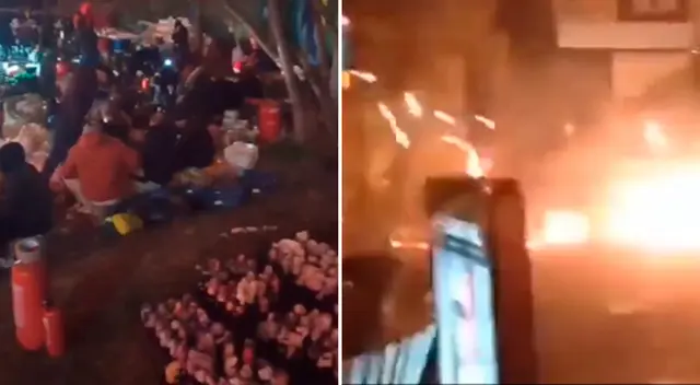 Ucrania: civiles hacen guardia con cócteles molotov ante invasión rusa - VIDEO