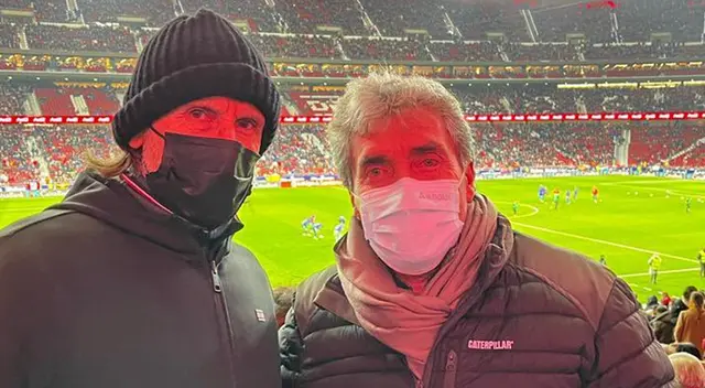 Ricardo Gareca y Néstor Bonillo fueron al Wanda Metropolitano Ricardo Gareca y Néstor Bonillo fueron al Wanda Metropolitano