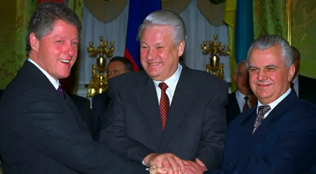 Estados Unidos, Rusia y Ucrania firmaron un acuerdo en 1994 para consolidar la seguridad de los países.