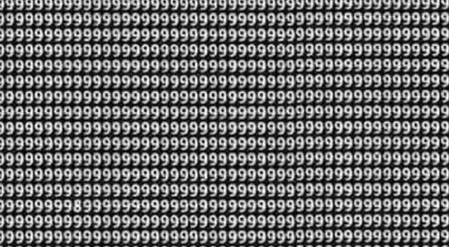 Reto visual que te dará dolor de cabeza: Encuentra el número diferente