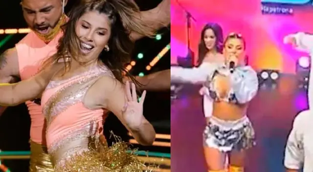 Yahaira Plasencia abandona concierto tras ser golpeada accidentalmente por su bailarín