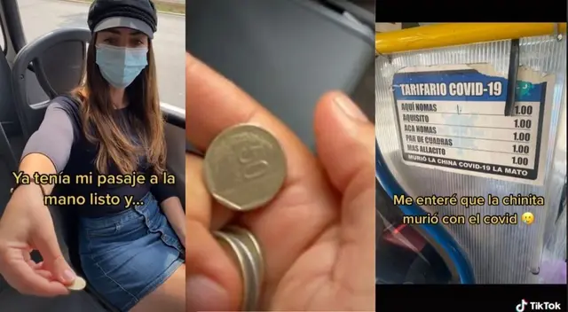 Canadiense se sorprende al no poder pagar su pasaje con una 'china': Canadiense se sorprende al no poder pagar su pasaje con una 'china':