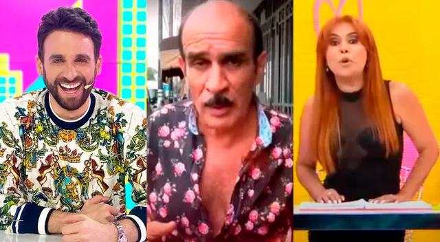 Rodrigo González criticó a Magaly Medina por apoyo a Gisela Valcárcel ante la aparición del padre de Ethel Pozo. Rodrigo González criticó a Magaly Medina por apoyo a Gisela Valcárcel ante la aparición del padre de Ethel Pozo.