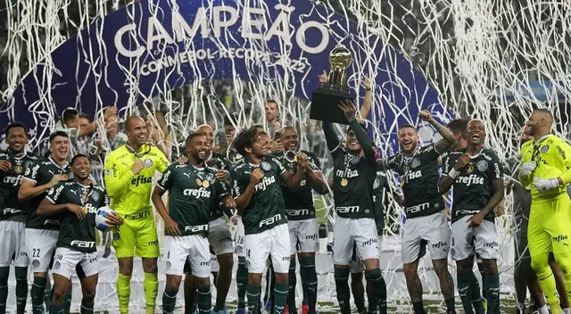 Palmeiras campeón de la Recopa Sudamericana