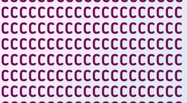 ¿Ves la letra 'D'? El 98% de personas fallaron en este complicado acertijo visual ¿Ves la letra 'D'? El 98% de personas fallaron en este complicado acertijo visual