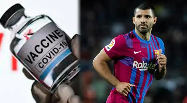 Sergio Agüero disparó contra la vacuna Covid-19