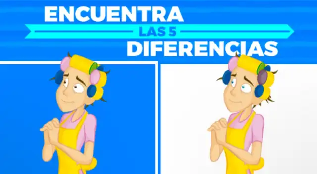¿Ves las 5 diferencias de Doña Florinda?, el 99% no logró cantar victoria en este reto visual
