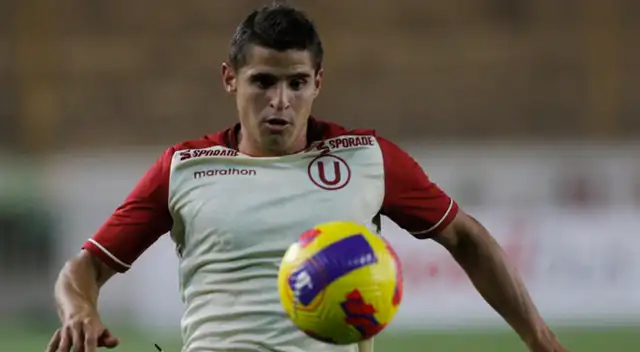 Aldo Corzo y el tiempo que estará alejado de las canchas