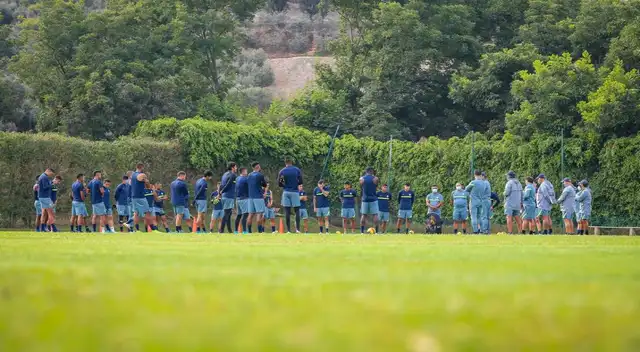 Alianza Lima en su practica previo al duelo contra Cristal.