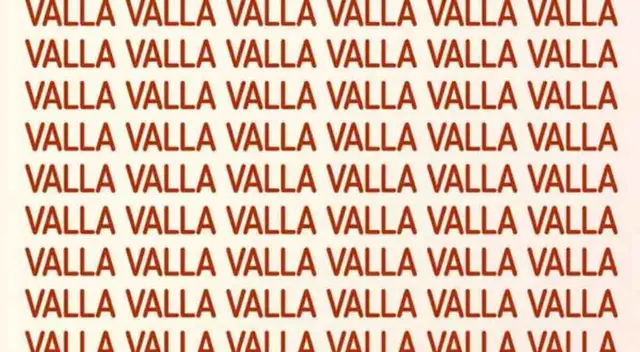 Encuentra la palabra VAYA en el menor tiempo posible Encuentra la palabra VAYA en el menor tiempo posible