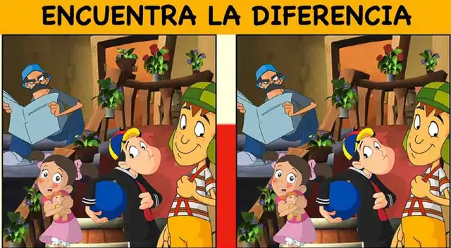 Observa bien y encuentra la diferencia en solo 10 segundos
