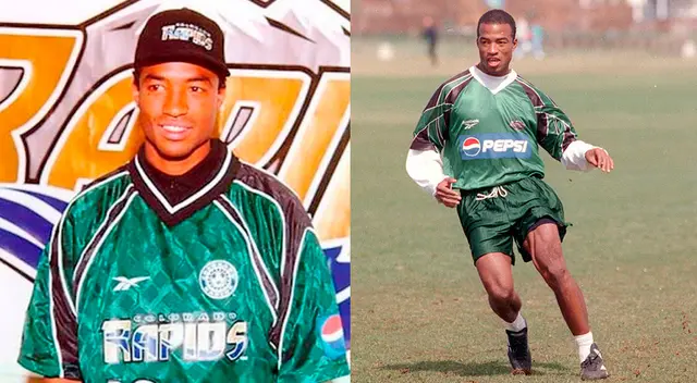 Waldir Sáenz luciendo la indumentaria del Colorado Rapids, de Estados Unidos Waldir Sáenz luciendo la indumentaria del Colorado Rapids, de Estados Unidos