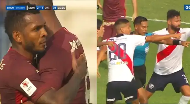 Gol de Alberto Quintero en Universitario vs Municipal por la Liga 1.