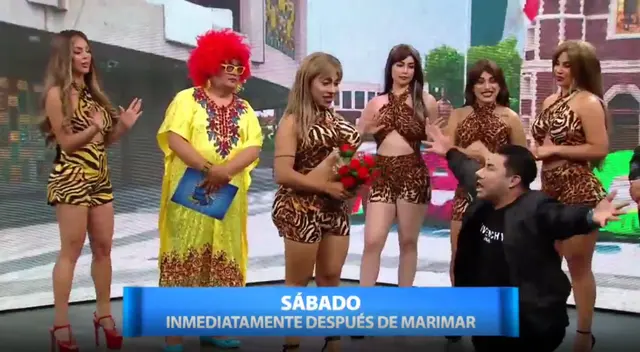 Sheyla Rojas se presentó en JB en ATV. Sheyla Rojas se presentó en JB en ATV.