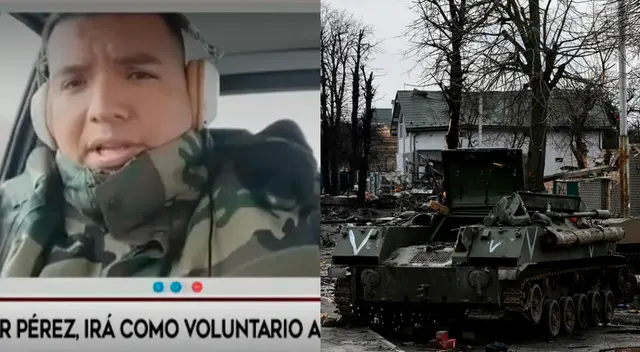 Peruano se unirá a la legión extranjera que defenderá Ucrania. Peruano se unirá a la legión extranjera que defenderá Ucrania.