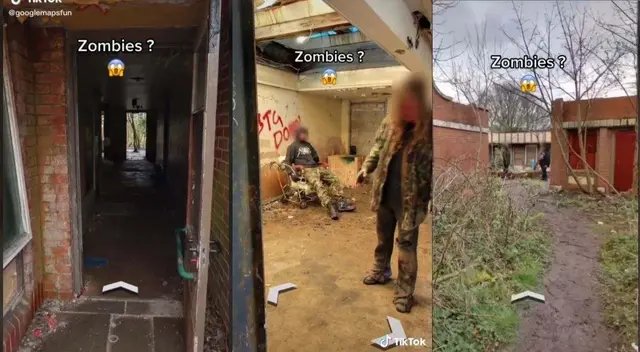 Google Maps: usuario capta supuestos zombies en una ciudad abandonada - VIDEO Google Maps: usuario capta supuestos zombies en una ciudad abandonada - VIDEO