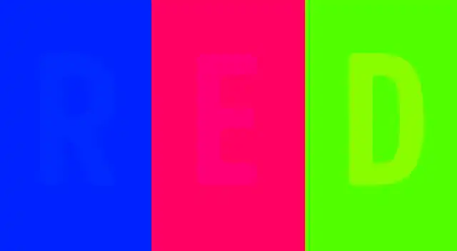 Reto visual: Encuentra el color y la palabra tras los colores; más del 90% falló