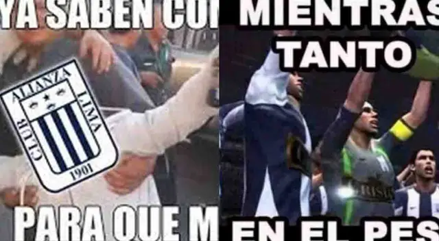 Mira los mejores memes del encuentro entre Alianza Lima y Sporting Cristal