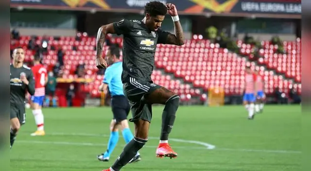 Marcus Rashford podría acelerar su salida de Manchester United. Foto: MU.