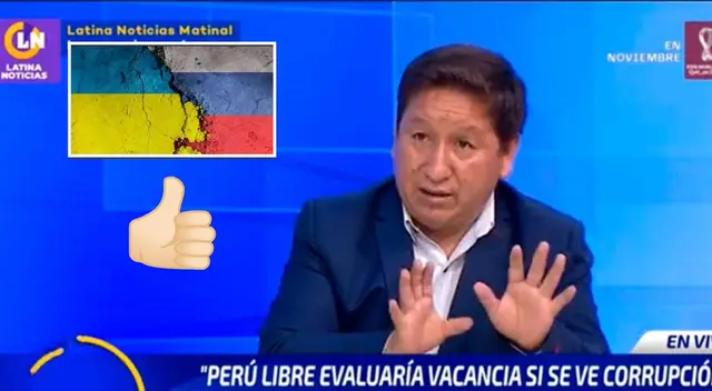 Guido Bellido y su contundente reflexión sobre la invasión de Rusia a Ucrania.
