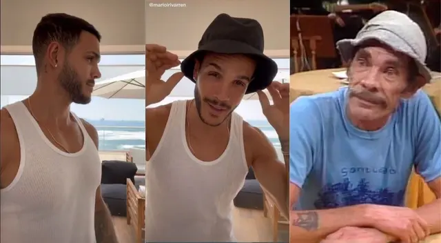 Mario Irivarren se compara con Don Ramón en peculiar video: